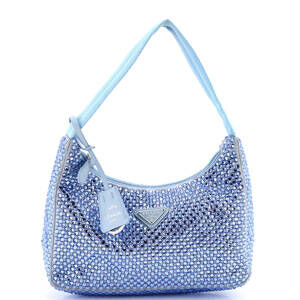 Prada Re-Edition Hobo Crystal #233286P21B